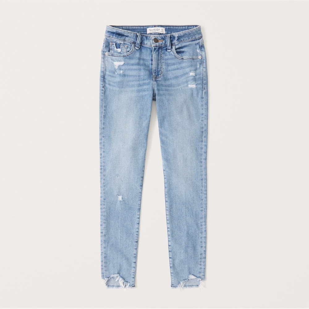 Abercrombie Super Skinny Ankle Mid Rise Size 31